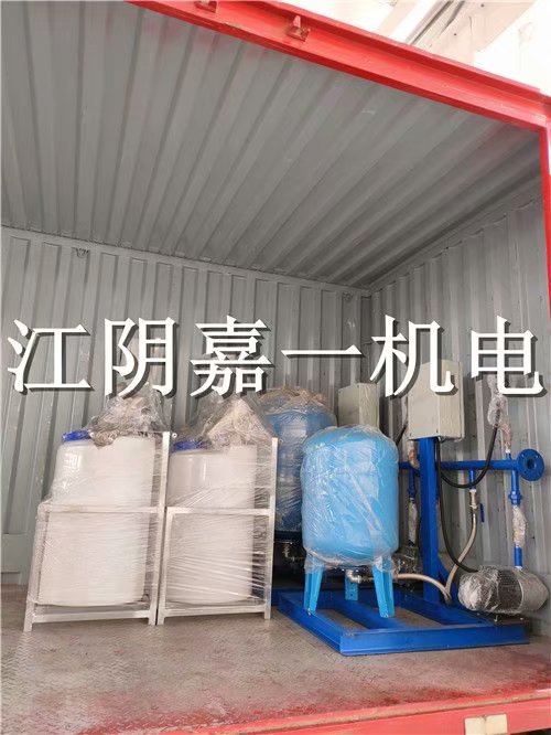 上海客戶預定的定壓補水裝置及全自動加藥裝置發(fā)貨啦！