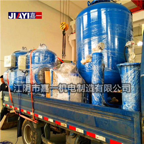 武漢客戶預(yù)定的多臺冷凝器在線清洗裝置，定壓補水機組，全程綜合水處理器發(fā)貨啦！